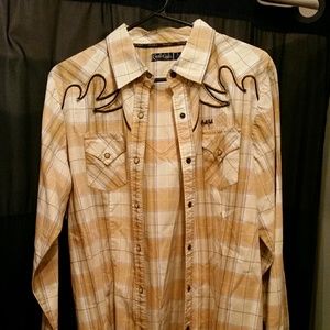 Western style long sleeve shirt